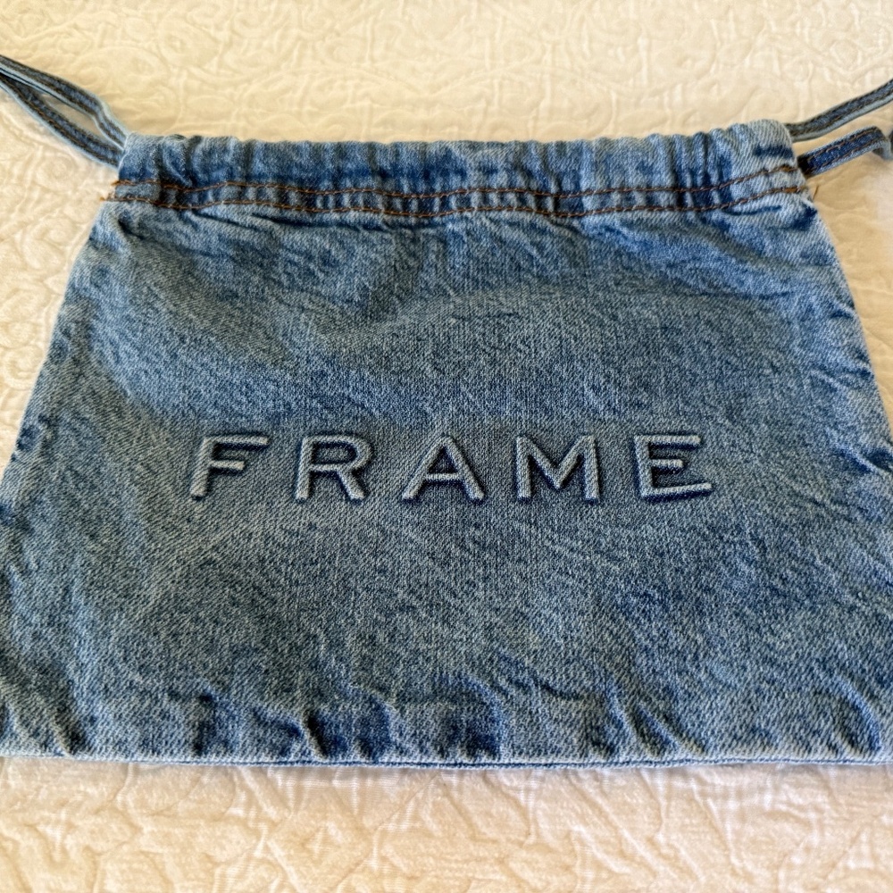 FRAME Denim Pouch, NEW and never used